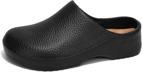 ihinzry Professional Chef Clogs Non-Slip Waterproof Work Shoes for Nurses Kitchen Staff with Arch Support Lightweight Comfort Restaurant Safety Shoes Slip Resistant​ in Saudi Arabia