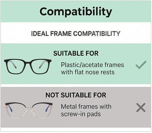 40 قطعة تناسب وسادات الأنف لنظارات Ray Ban Meta Wayfarer، وسادات أنف لاصقة من السيليكون فائقة النعومة ومضادة للانزلاق متوافقة مع ملحقات Ray-Ban Meta Wayfarer W4006/4008 وGen2 RW4012 (53 مم و50 مم). in Kuwait