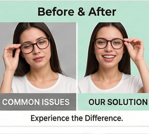 40Pack Fit for Ray Ban Meta Wayfarer Eyeglasses Nose Pads,Ultra Soft Silicone Adhesive Nose Pads Anti Slip Compatible with Ray-Ban Meta Wayfarer W4006/4008 & Gen2 RW4012(53mm & 50mm) Accessories. in Kuwait