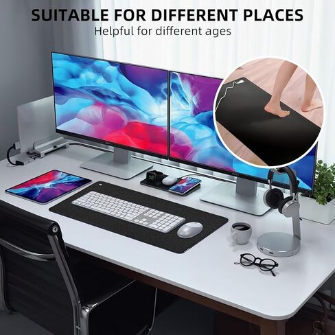 طقم حصيرة التأريض للحصول على طاقة تأريض صحية، وسادة تأريض للنوم مع سوار معصم تأريض وسلك تأريض بطول 15 قدم، لتحسين النوم in Kuwait