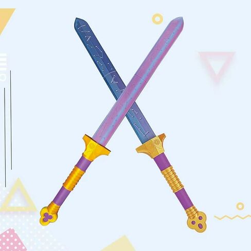 Purple Cosplay Costume Sword Cosplay Weapon Fantasy Accessory Halloween Costume Movie Collectible in Kuwait