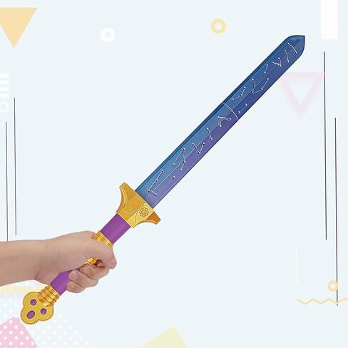 Purple Cosplay Costume Sword Cosplay Weapon Fantasy Accessory Halloween Costume Movie Collectible in Kuwait