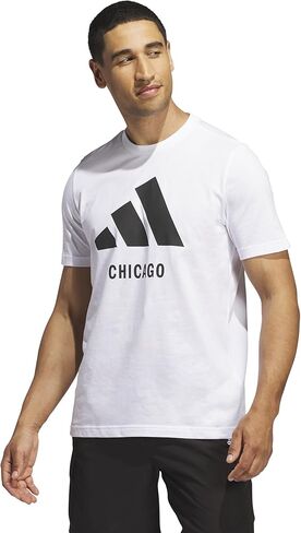 adidas Men's Chicago Graphic T-Shirt in Saudi Arabia
