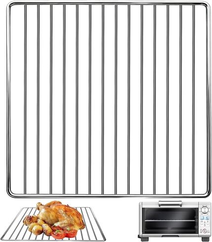 Smart Oven Rack for Breville Oven BOV900BSS, 16.5''*12.2'' Stainless Steel Air Fryer Accessories Replacement Parts Grill Rack Baking Tray，Dishwasher safe in Kuwait