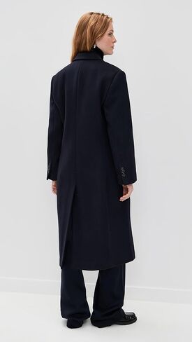 Theory Women's Double Breasted Peak Coat in Saudi Arabia