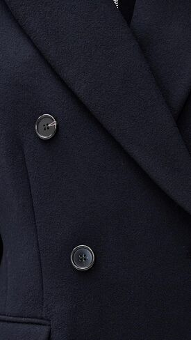 Theory Women's Double Breasted Peak Coat in Saudi Arabia