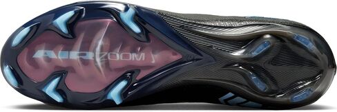حذاء كرة القدم Mercurial Vapor 16 Elite للأرضيات الصلبة من نايكي (أسود/أزرق ثلجي) in Kuwait
