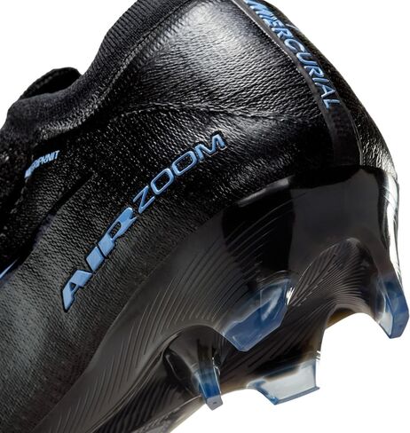 حذاء كرة القدم Mercurial Vapor 16 Elite للأرضيات الصلبة من نايكي (أسود/أزرق ثلجي) in Kuwait