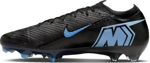 حذاء كرة القدم Mercurial Vapor 16 Elite للأرضيات الصلبة من نايكي (أسود/أزرق ثلجي) in Kuwait