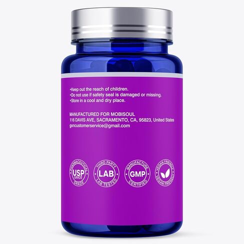 Methylene Blue Capsules 30mg, USP Pharma Grade Methylene Blue Supplement with Vitamin C & Organic Cacao, High Absorption Support - 60 Capsules in Saudi Arabia