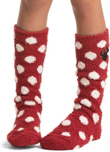 Barefoot Dreams Girl's CozyChic Classic Disney Minnie Mouse Socks 2-Pair Pack (Big Kid) in Saudi Arabia