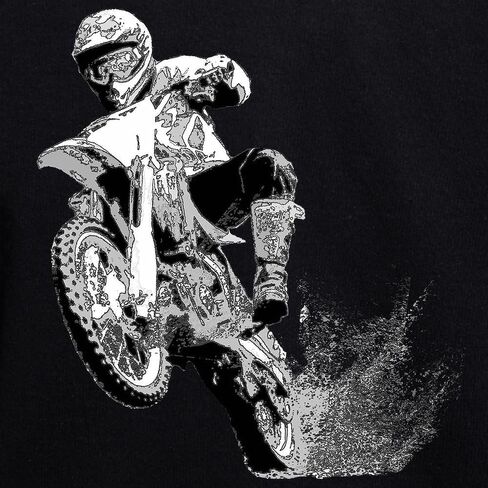 CafePress Dirtbike Wheeling In Mud Kids Hooded Sweatshirt, Classic Hoodie in Saudi Arabia