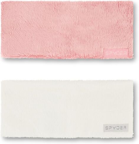 Spyder Womens 2 Pack Low Pile Faux Fur Headband in Saudi Arabia