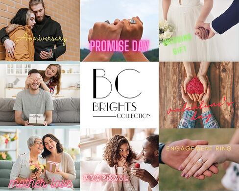 قلادات قلادة رحلة للنساء 1/2 (0.50) قيراط 5 أحجار من الألماس الأبيض الطبيعي في 10 قيراط من الذهب الأبيض الأصفر الوردي مع سلسلة مربعة طويلة مطلية بالذهب عيار 18 بوصة أفضل مجموعة مجوهرات للذكرى السنوية وعيد الميلاد والزفاف والخطوبة in Kuwait