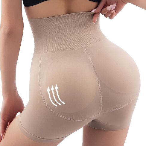 Butt Lifting Tummy Control Shorts - High Waisted Thigh Slimmer Shapewear for Women Body Shaper Compression Underwear in Saudi Arabia