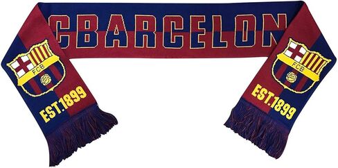 وشاح دافئ محبوك للجنسين من Icon Sports، أوشحة ذات وجهين لفريق Active Sports World Soccer Team فوق/تحت (FCB06SC، واحد) in Saudi Arabia
