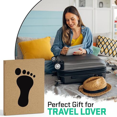 Travel Gifts - Fun Socks for Men and Women, Unique Gift for Travelers, Ideal Stocking Stuffers for Men in Saudi Arabia