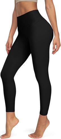 Thick High Waisted Lounge Legging - Buttery Soft Tummy Control Workout Yoga Pants for Women with Inner Pocket in Kuwait