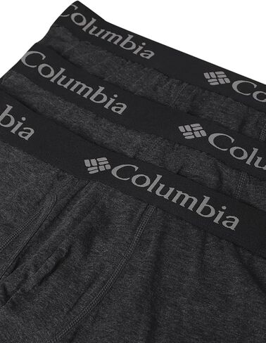 Columbia Men's Boxer Brief 3-Pack, Black Large in Saudi Arabia