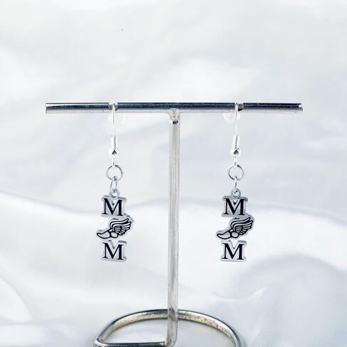 OKEYCH Track and Field Lover Gift Track Mom Earrings Running Runner Jewelry Cross Country Gift in Saudi Arabia