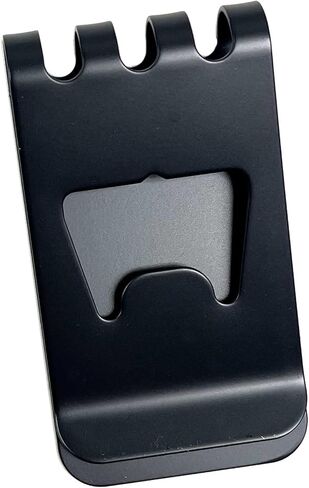 Harley-Davidson Men's Willie G Skull Metal Money Clip - Matte Black Finish in Saudi Arabia