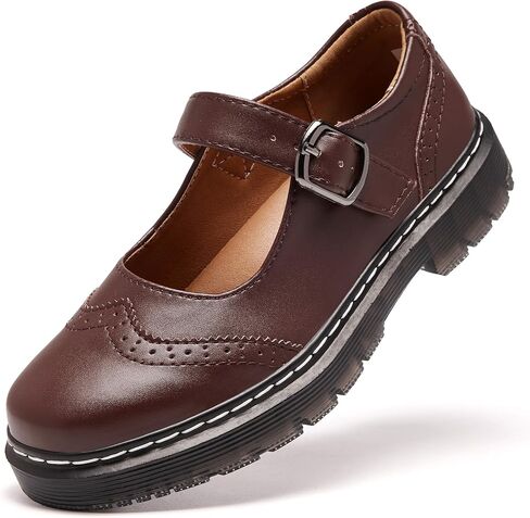 Mary Jane Shoes for Women, Memory Foam Oxford Dress Shoe Vegan Leather Buckle Strap Cute Dressy Flats for Work Office School Business Casual Cosplay Teacher in Saudi Arabia