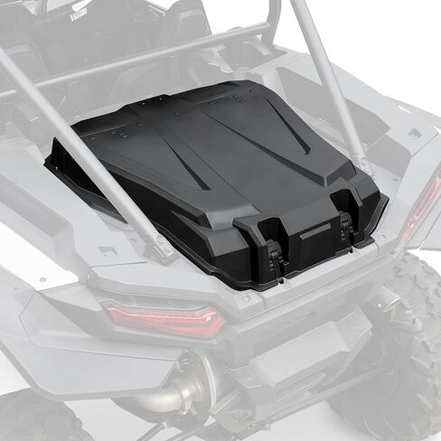 صندوق شحن خلفي SAUTVS UTV لملحقات Polaris RZR XP 1000 2024، بولي مقاوم للماء 55 QT لملحقات Polaris RZR XP 1000/ XP 4 1000 2024، استبدل OEM #2884525 in Saudi Arabia