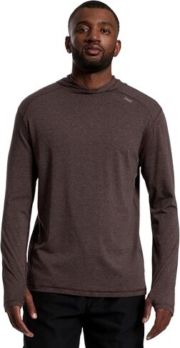 tasc Performance Carrollton L/S Hoodie Punch Heather XL in Saudi Arabia