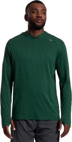 tasc Performance Carrollton L/S Hoodie Punch Heather XL in Saudi Arabia