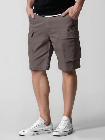 Men's Casual Stretch Cargo Shorts Light Weight in Saudi Arabia