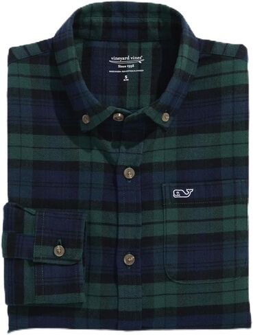 Vineyard Vines Boys' Frostpine Plaid Vineyard Flannel Shirt in Saudi Arabia