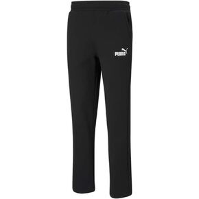 بنطال PUMA رجالي Essentials Logo كاجوال برباط - أسود - مقاس M in Kuwait