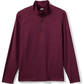 Lands' End Unisex Rapid Dry Space Dye Quarter Zip Pullover Shirt in Kuwait