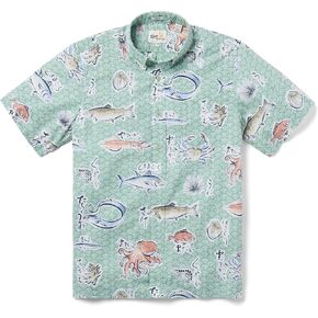 Reyn Spooner Men's Authentic Hawaiian Aloha Shirt - Button Front in Kuwait