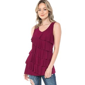 LEEBE Women and Plus Size Ruffle Top (Small-5X) in Kuwait