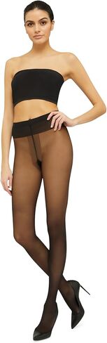 جوارب طويلة شفافة من Wolford فردية 20 Denier للنساء مع مقدمة معززة وحزام خصر ناعم ومرونة عالية in Saudi Arabia