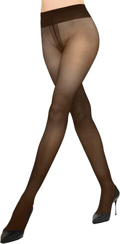جوارب طويلة شفافة من Wolford فردية 20 Denier للنساء مع مقدمة معززة وحزام خصر ناعم ومرونة عالية in Saudi Arabia
