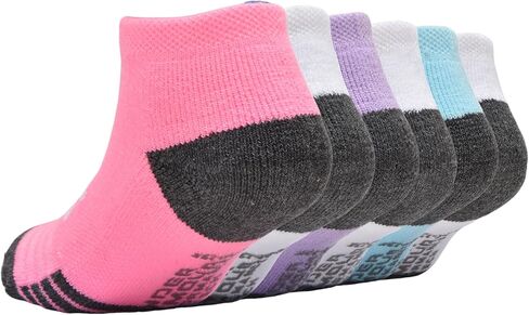 6PK UA PERFORMANCE TECH HALF-CUSHION QUARTER SOCKS in Saudi Arabia