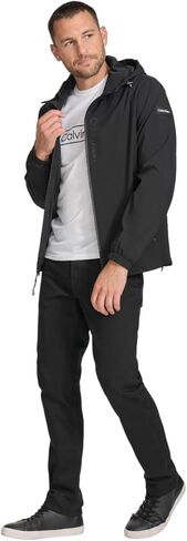 Calvin Klein mens Performance Windbreaker Jacket With Adjustable Hood in Saudi Arabia