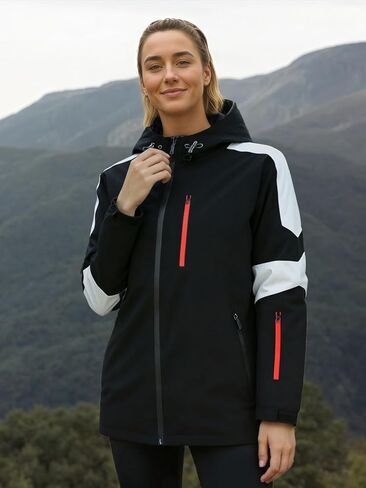 Women's Softshell Jackets Waterproof Lightweight Warm Coats for Hiking Travel Skiing Windbreaker in Saudi Arabia