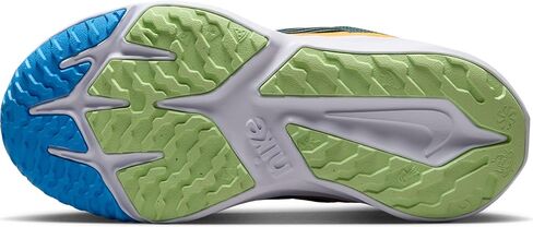 حذاء Nike Star Runner 4 للأطفال الصغار (DX7614-300، غابة عميقة/بنفسجي مفرط/أخضر فابور/قرص شمسي) مقاس 2 in Kuwait