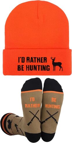 GOAUS Fishing Gifts for Men, Funny Hat and Novelty Socks, Fathers Gifts for Dad Boys Husband Grandpa Boyfriend in Saudi Arabia
