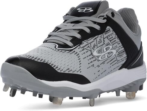 Boombah Viper Pureknit Women's Metal Cleat - Smoke - Multiple Color Options - Multiple Sizes in Saudi Arabia