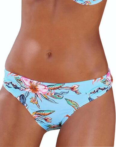 LASCANA Women's Fold Over Classic Bikini Bottom in Saudi Arabia