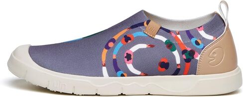UIN Men's Fashion Sneakers Lightweight Walking Casual Slip Ons Comfortable Canvas Art Painted Travel Shoes Cadiz in Saudi Arabia