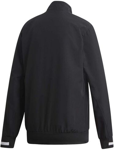 adidas Women's Team 19 Full Zip Woven Jacket | Power Red/White | Small in Saudi Arabia