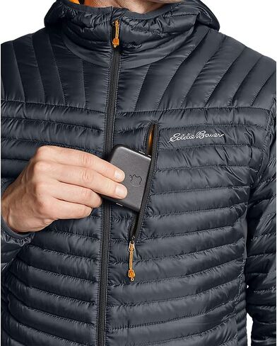 سترة بغطاء للرأس للرجال من Eddie Bauer MicroTherm 2.0 in Kuwait