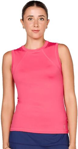SOFIBELLA UV Colors Womens Sleeveless Tennis Shirt in Saudi Arabia