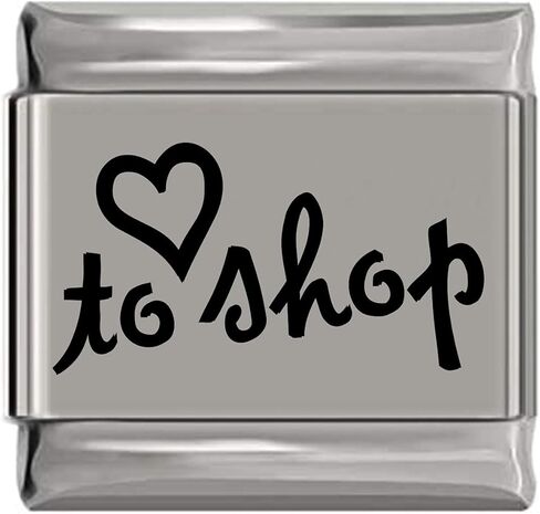 NewCharms To Shop Laser Engraved Italian Charm (9mm Standard Size) in Saudi Arabia