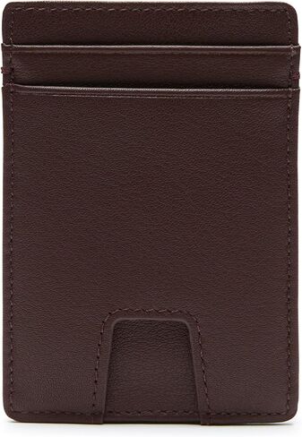 Leatherology Premium Black Oil Slim Utility Card Wallet – Ultra-Slim Leather Design with Thumb Tabs, 5 Card Slots & Hidden Pocket – Minimalist Front Pocket Wallet for Men in Saudi Arabia